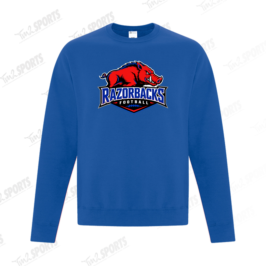 RAZ26 - Everyday Fleece Crewneck Sweatshirt - Royal