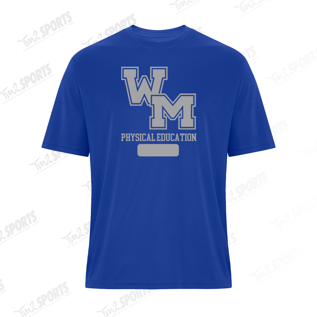 WMPE26 - Essential Performance Short Sleeve Tee - Royal