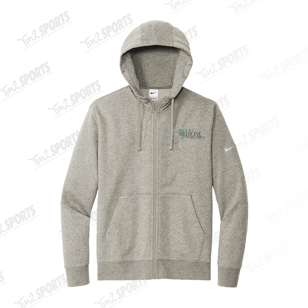 SMSC25 - Nike Full Zip Hoodie - Dark Grey Heather