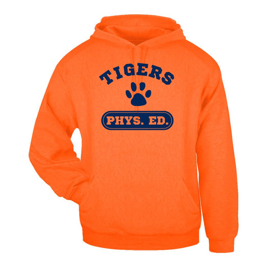 TOMPE25 - Athletic Fleece Hoodie - Burnt Orange