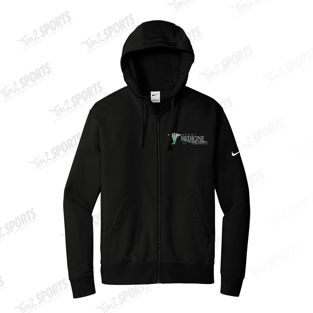 SMSC25 - Nike Full Zip Hoodie - Black