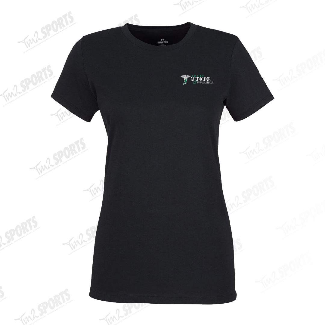 SMSC25 - Women's Under Armour Athletic 2.0 T-Shirt - Black