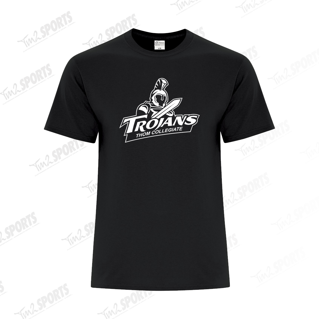 THOMS25 - Cotton Blend Tee - Black