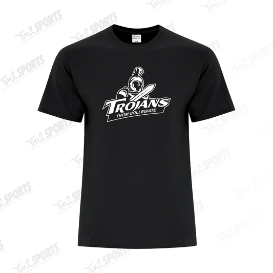 THOMS25 - Cotton Blend Tee - Black