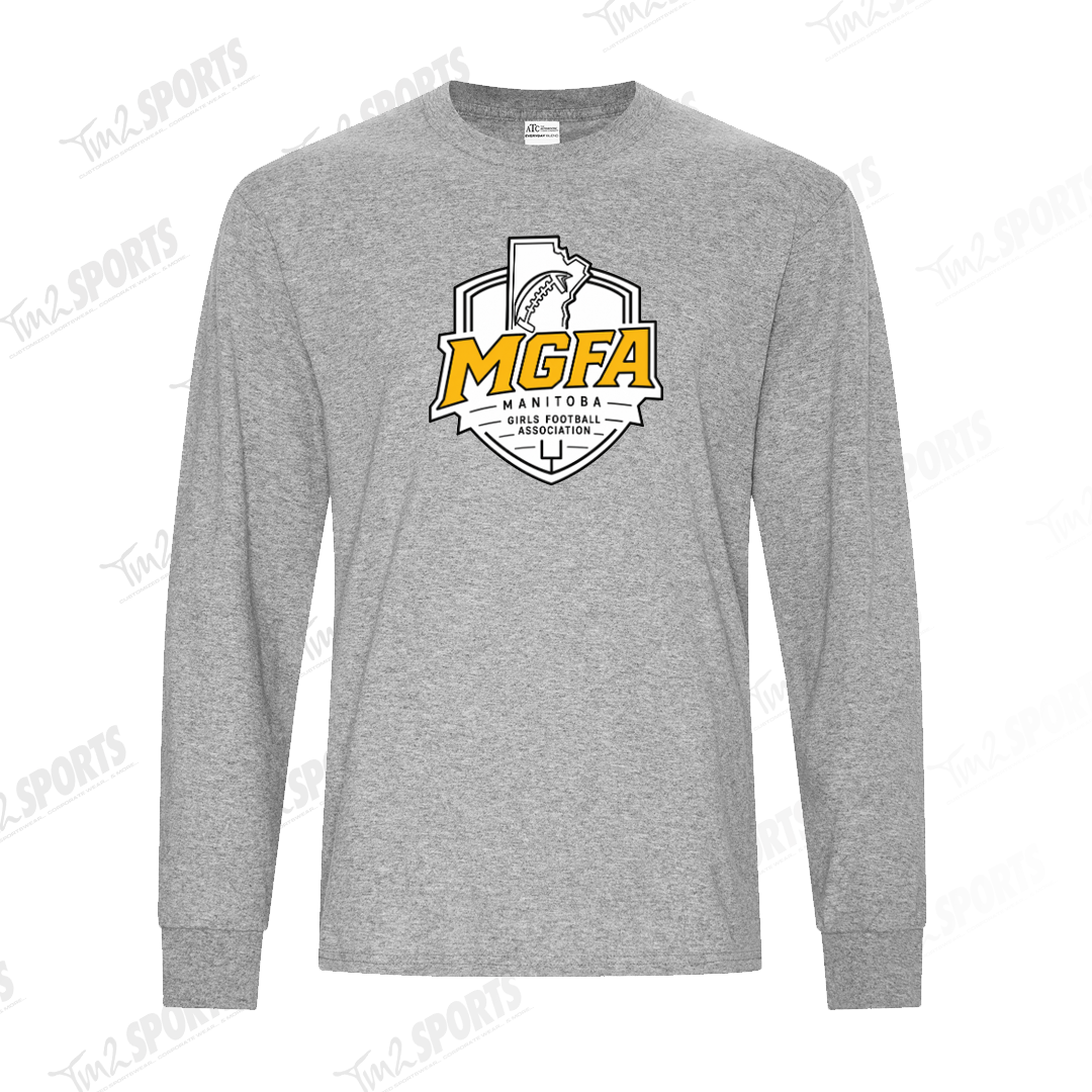 MGFA26 - Everyday Cotton Blend Long Sleeve Tee - Athletic Grey