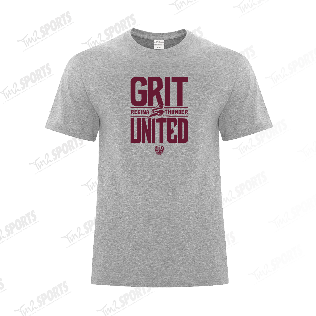 26RTFAN - *NEW GU* Cotton Blend Tee - Grey