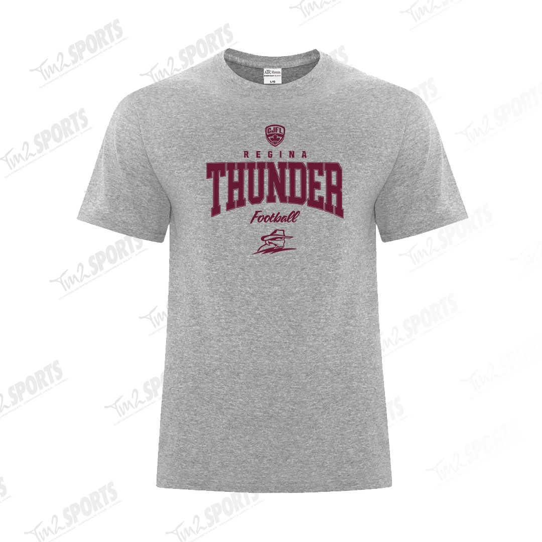 26RTFAN - *NEW CJ* Cotton Blend Tee - Grey