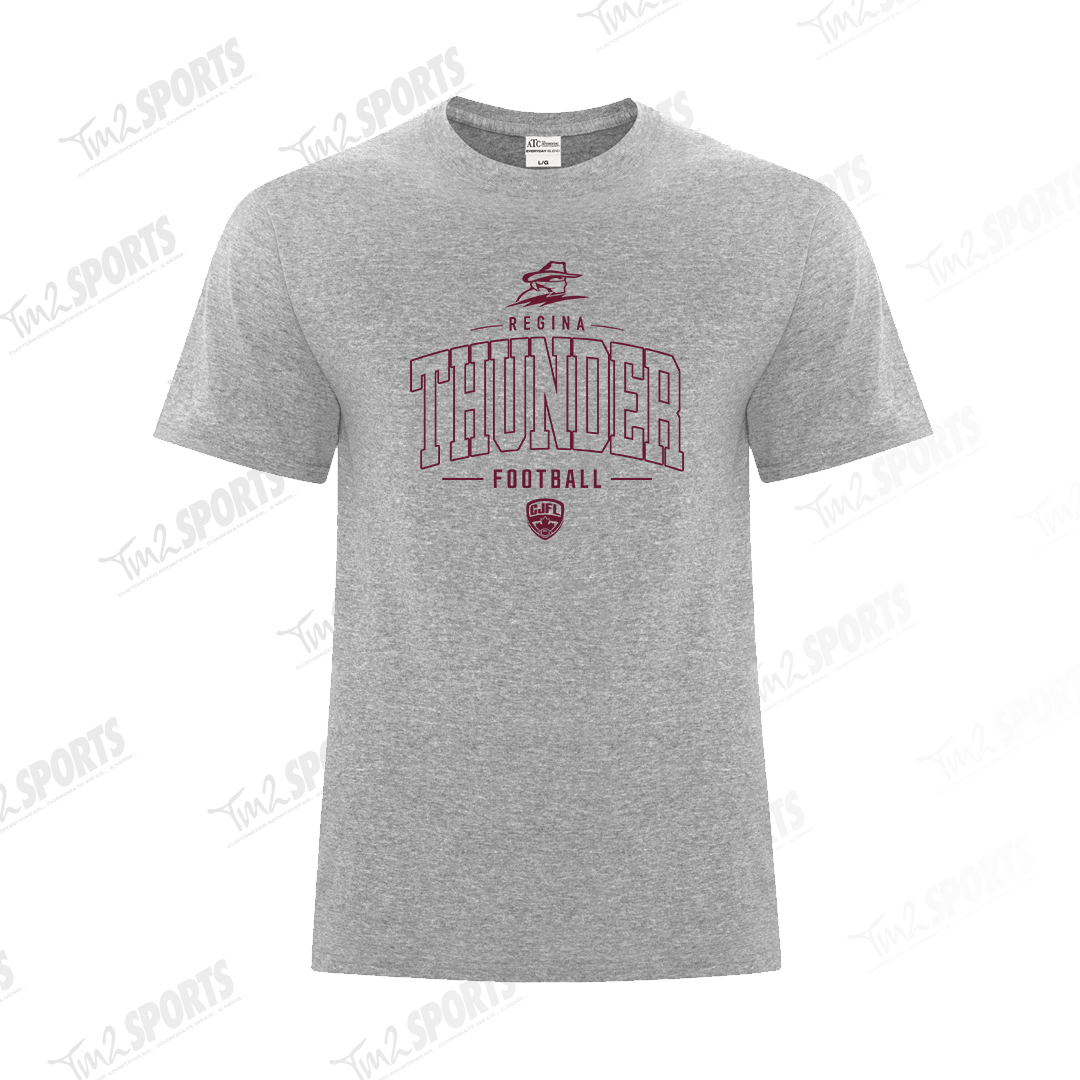 26RTFAN - *NEW HW* Cotton Blend Tee - Grey