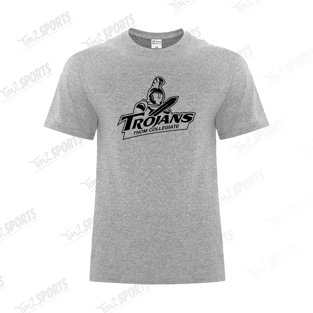THOMS25 - Cotton Blend Tee - Grey