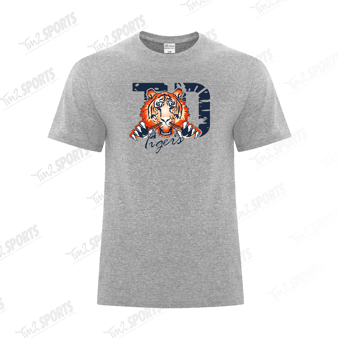 TOM26 - Cotton Blend Tee - Athletic Grey