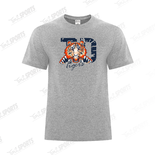 TOM26 - Cotton Blend Tee - Athletic Grey