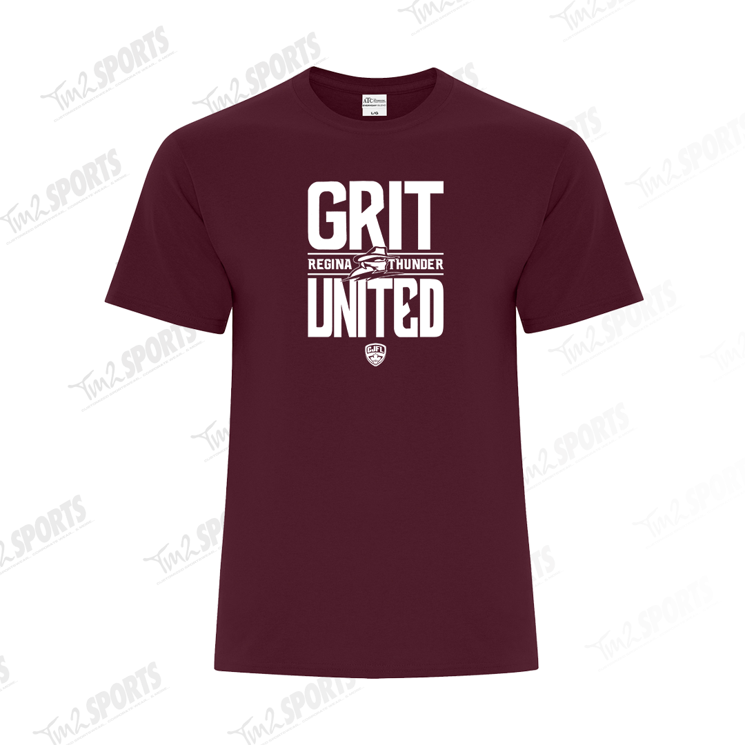 26RTFAN - *NEW GU* Cotton Blend Tee - Maroon