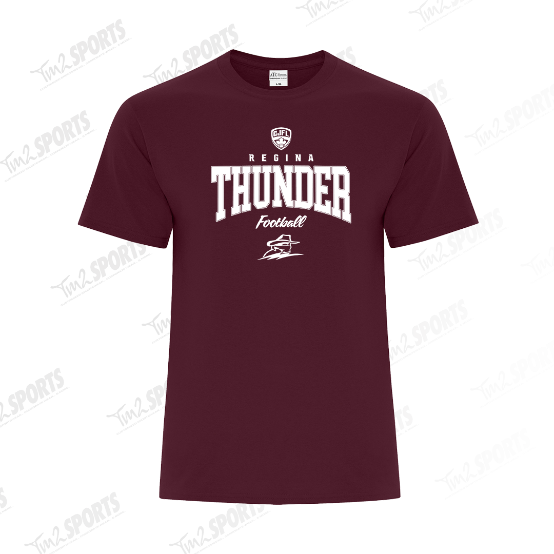 26RTFAN - *NEW CJ* Cotton Blend Tee - Maroon