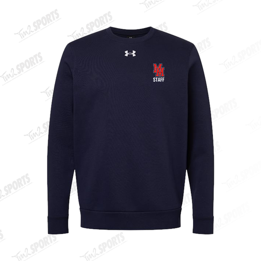 MILL26 - Under Armour Fleece Crew - Navy