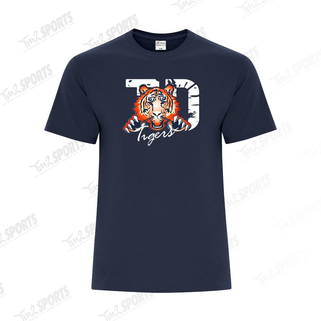 TOM26 - Cotton Blend Tee - Navy