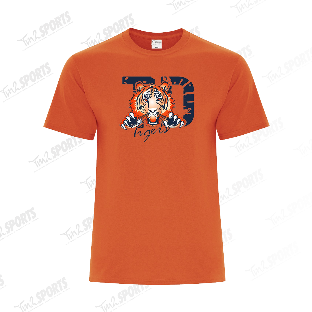 TOM26 - Cotton Blend Tee - Orange