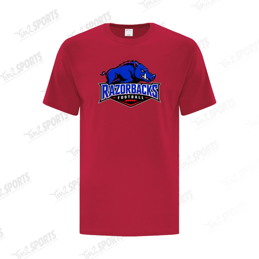 RAZ26 - Everyday Cotton Blend Tee- Red