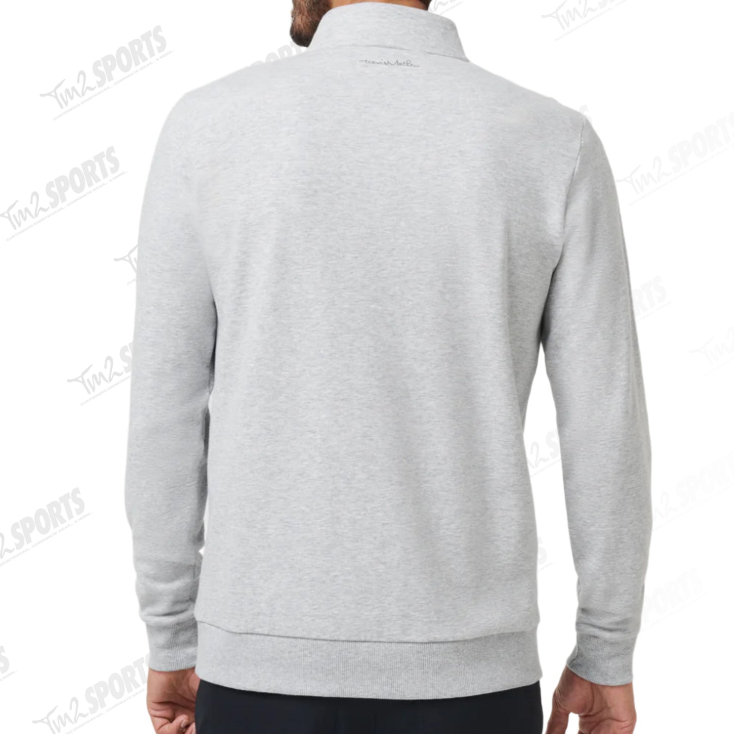 Travis Mathew Cloud Quarter Zip - Grey