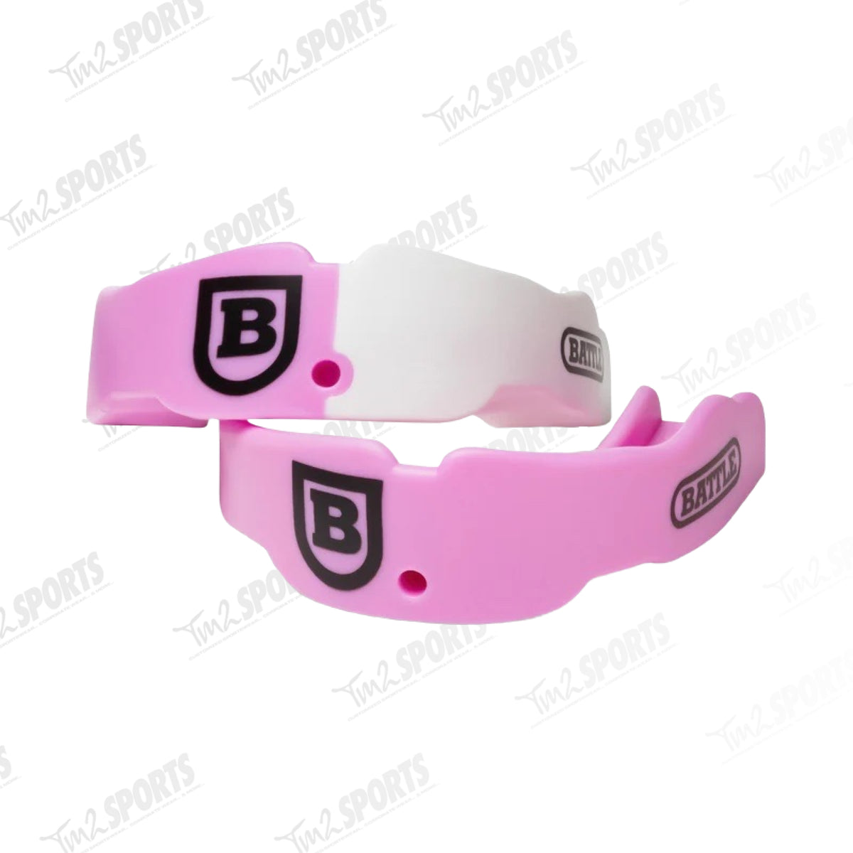 Battle Football Mouthguard 2-Pack - Light Pink