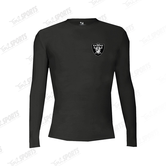 KRAI25 - Sport Pro-Compression Long Sleeve Shirt - Black