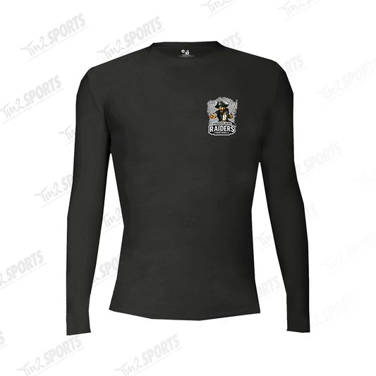 MJRA25 - Sport Pro-Compression Long Sleeve Shirt - Black