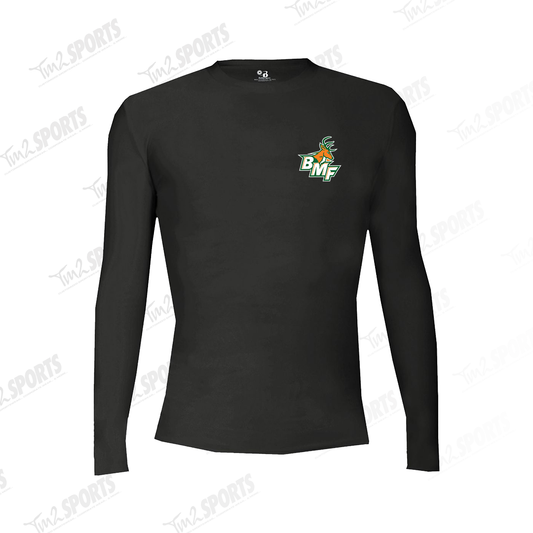 KBBU25 - Sport Pro-Compression Long Sleeve Shirt - Black