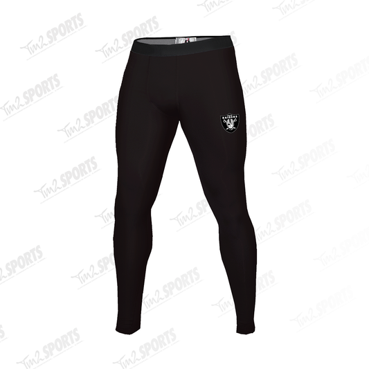 KRAI25 - Pro-Compression Full Length Tights - Black