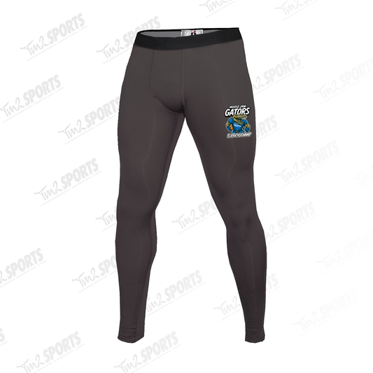 MJGA25 - Pro-Compression Full Length Tights - Graphite