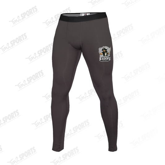 MJRA25 - Pro-Compression Full Length Tights - Grey