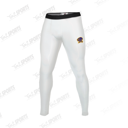 KLB25 - Pro-Compression Full Length Tights - White