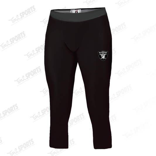 KRAI25 - Compression Tights Calf Length - Black