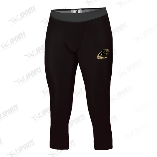KPAN25 - Compression Tights Calf Length - Black