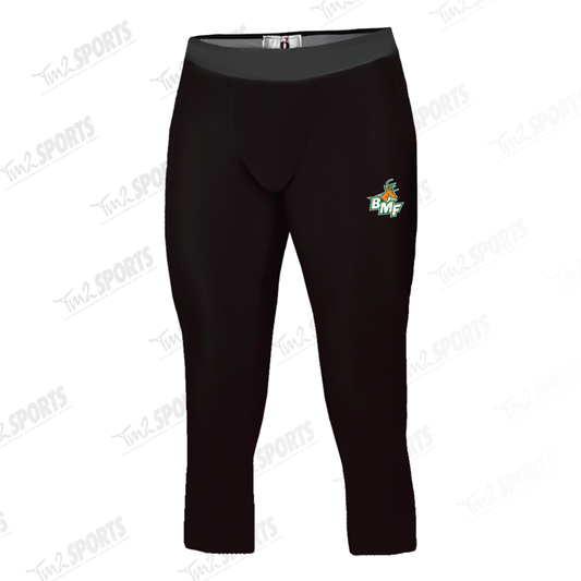 KBBU25 - Compression Tights Calf Length - Black