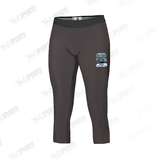 MJBU25 - Compression Tights Calf Length - Graphite