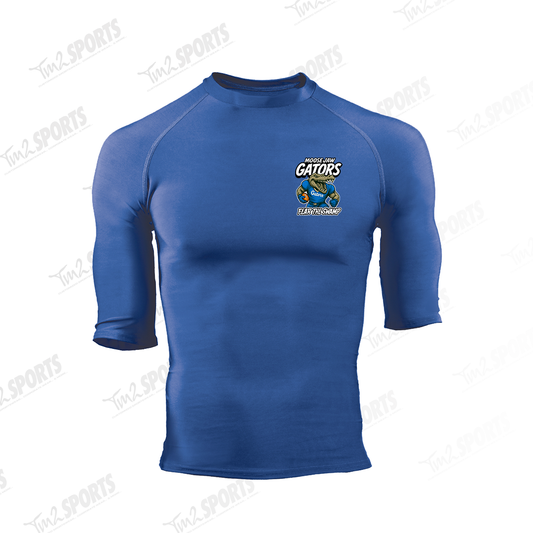 MJGA25 - Pro Compression 1/2 Sleeve Crew - Royal