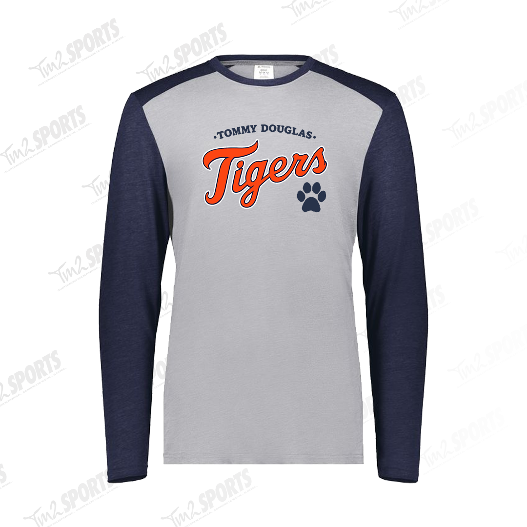 TOM26 - Gameday Vintage Long Sleeve - Navy/Grey