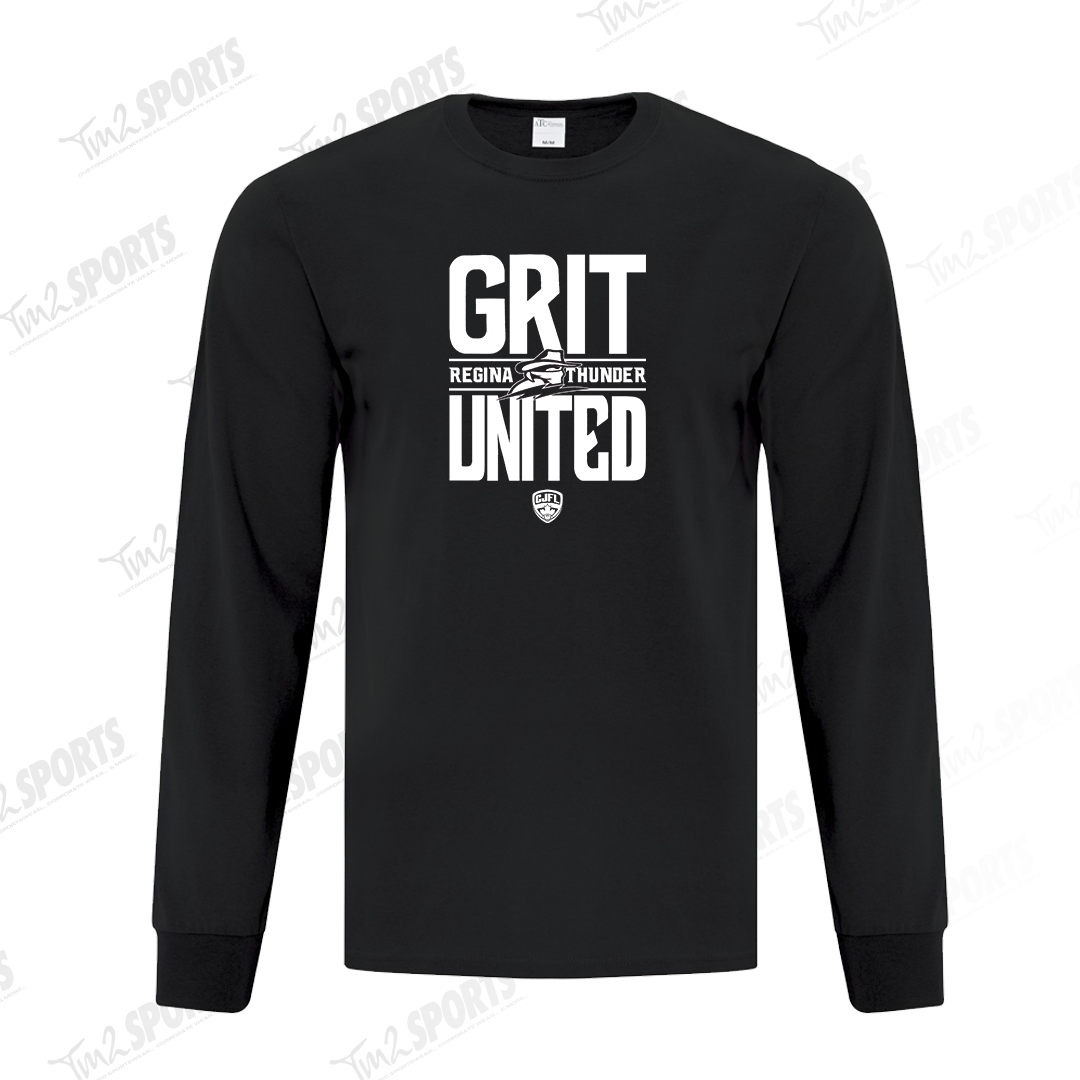 26RTFAN - *NEW GU* Cotton Blend Long Sleeve Tee - Black