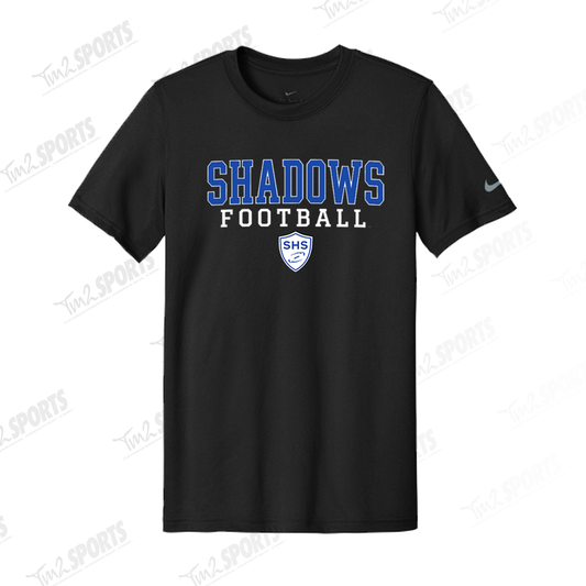 SHAD26 - Nike Swoosh Sleeve Legend Tee - Black