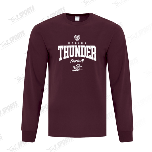 26RTFAN - *NEW CJ* Cotton Long Sleeve Tee - Maroon