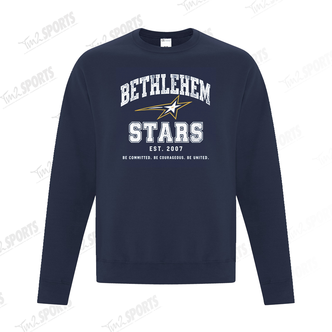 BETH26 - Everyday Fleece Crewneck Sweatshirt - Navy