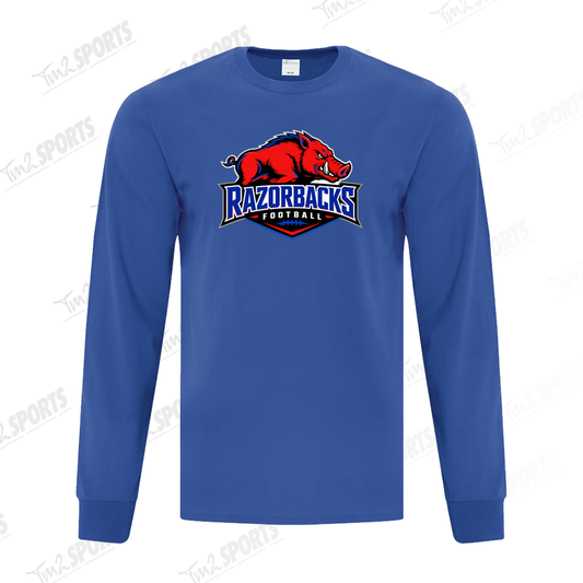 RAZ26 - Ringspun Long Sleeve Tee - Royal