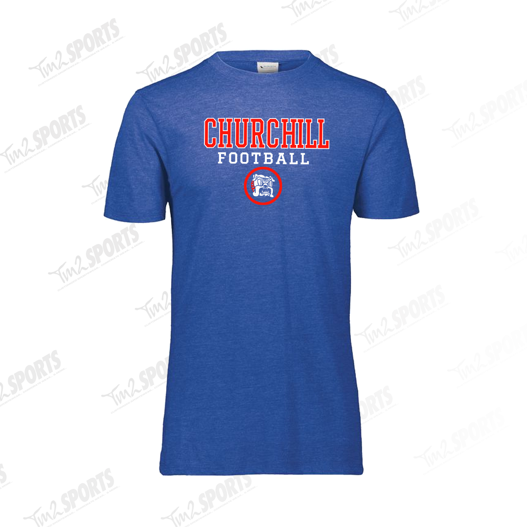 CHUR26 - Tri-Blend Tee - Royal