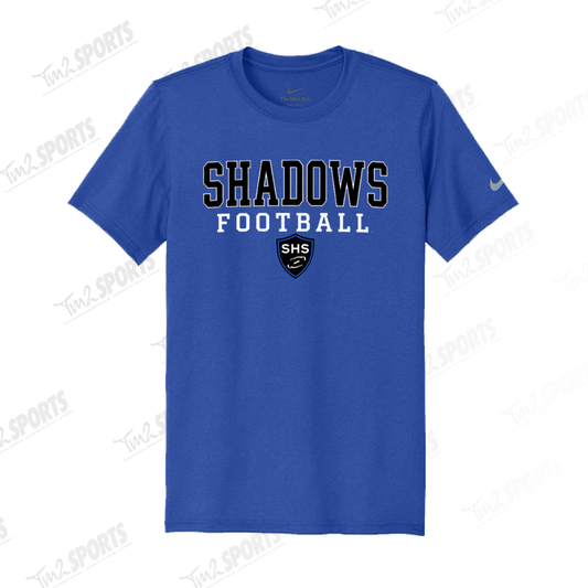 SHAD26 - Nike Swoosh Sleeve Legend Tee - Royal