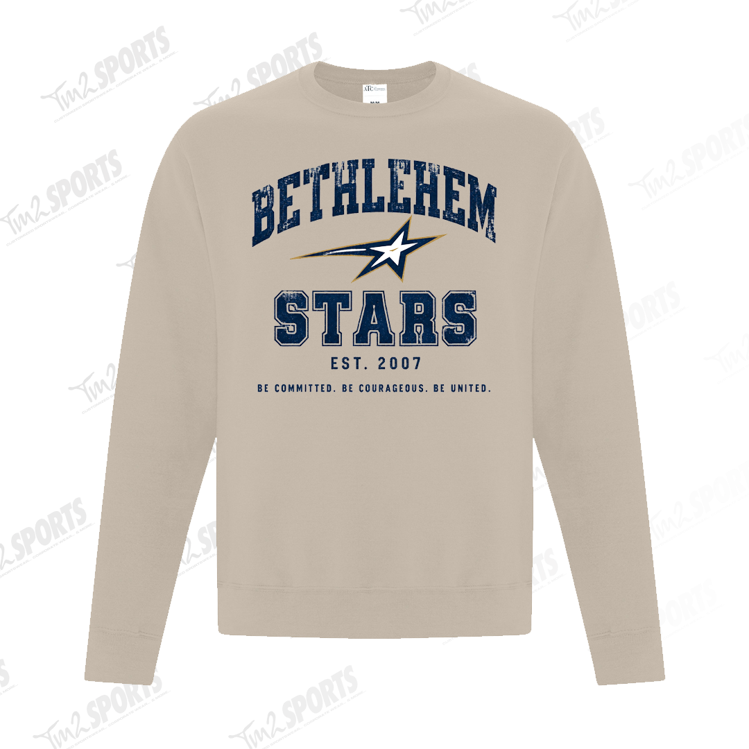 BETH26 - Everyday Fleece Crewneck Sweatshirt - Sand