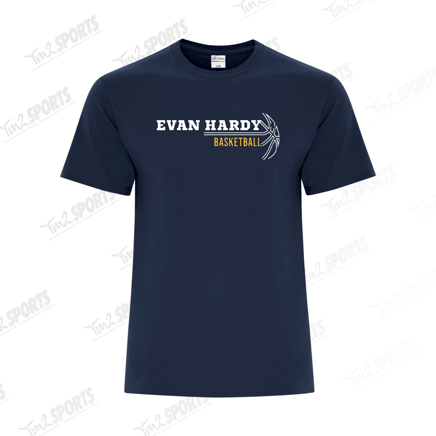 EHBB26 - Cotton Blend Tee - Navy