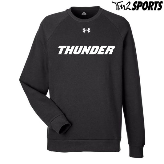 PLAY25 - Under Armour Rival Fleece Sweatshirt - Black