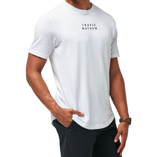 Travis Mathew Scoop Tee White