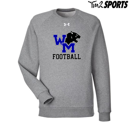 WMFB25 - Under Armour Rival Fleece Sweatshirt - Grey