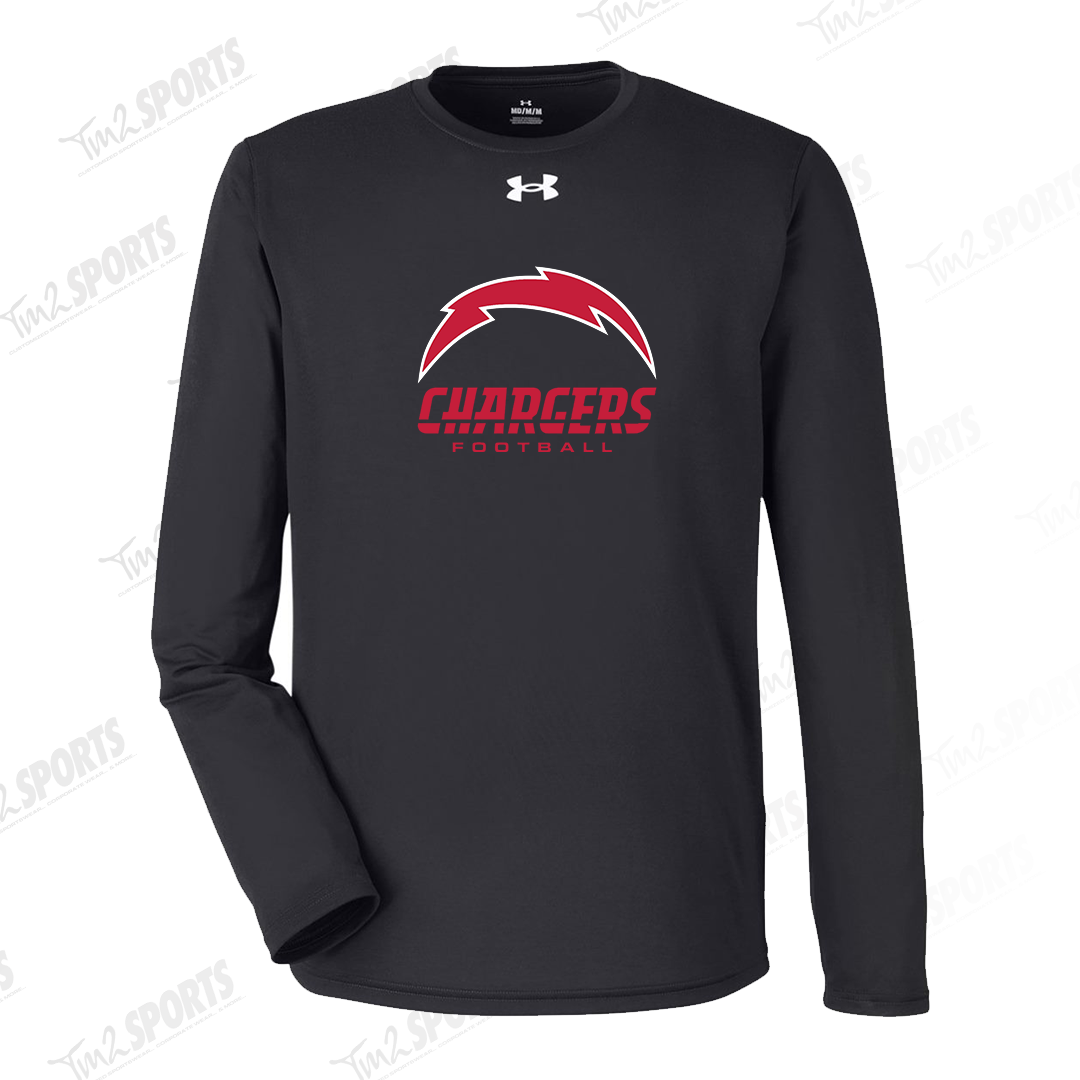 CFB25 - Under Armour Team Tech Long Sleeve Tee - Black