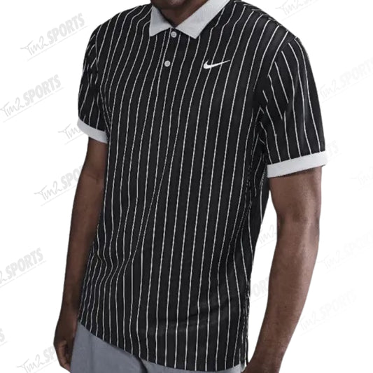 Nike Golf Victory+ Men's Dri-Fit Novelty Golf Polo - Black/Grey